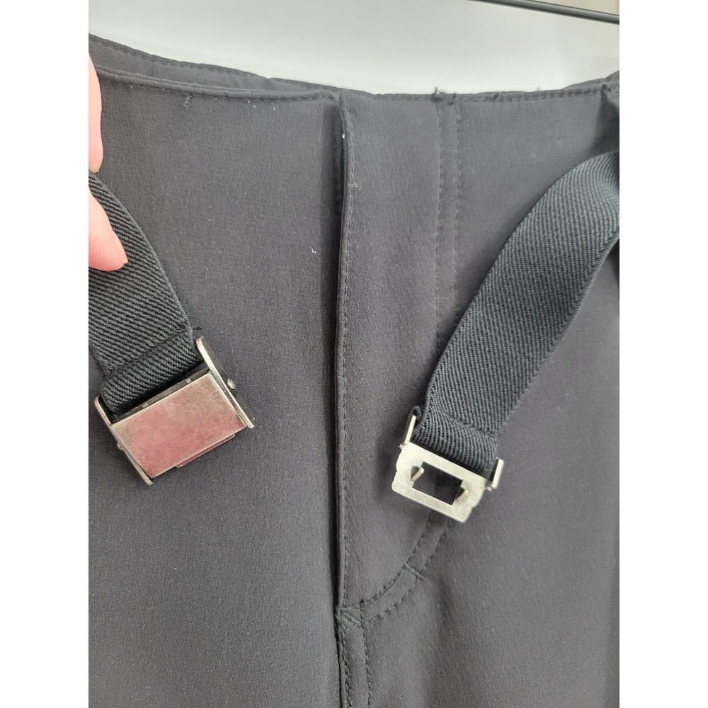 Athleta 10 Black Snow Pants Flare Leg Snowboarding Snowpants - Picture 4 of 8